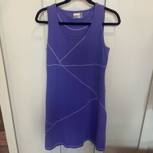 Athleta women’s purple dress size large organic cotton